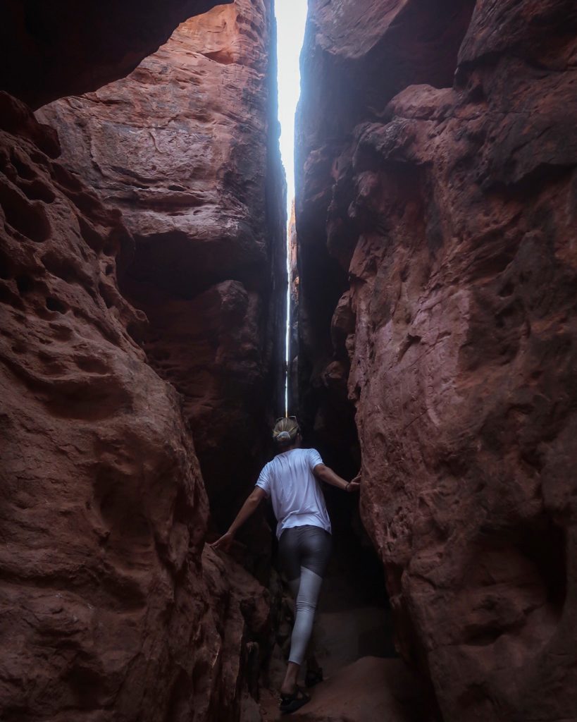 Slot Canyon Near St. George