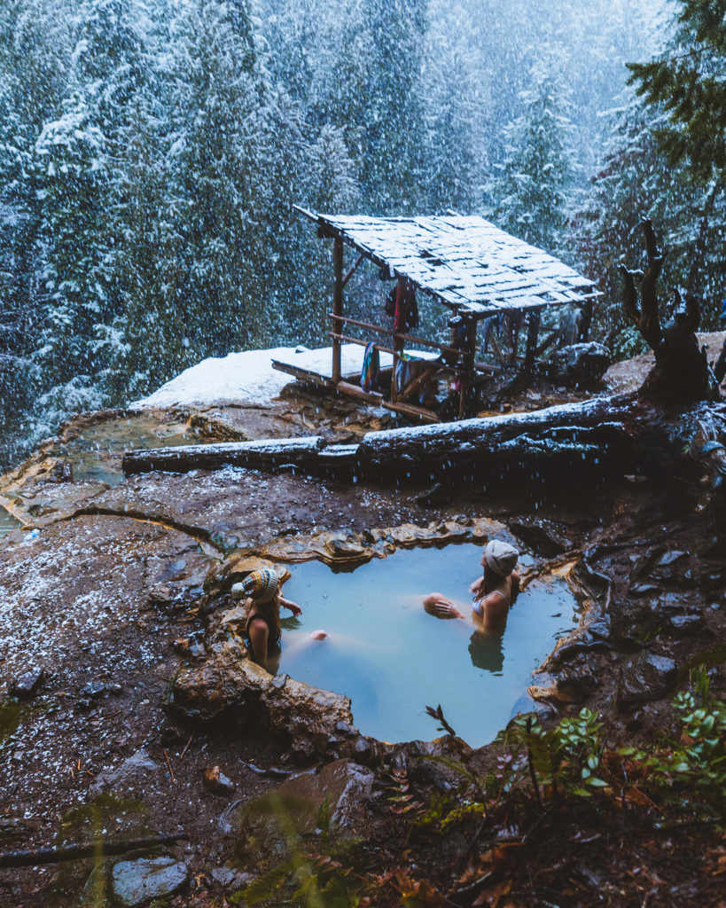 Umpqua Hot Springs in Oregon