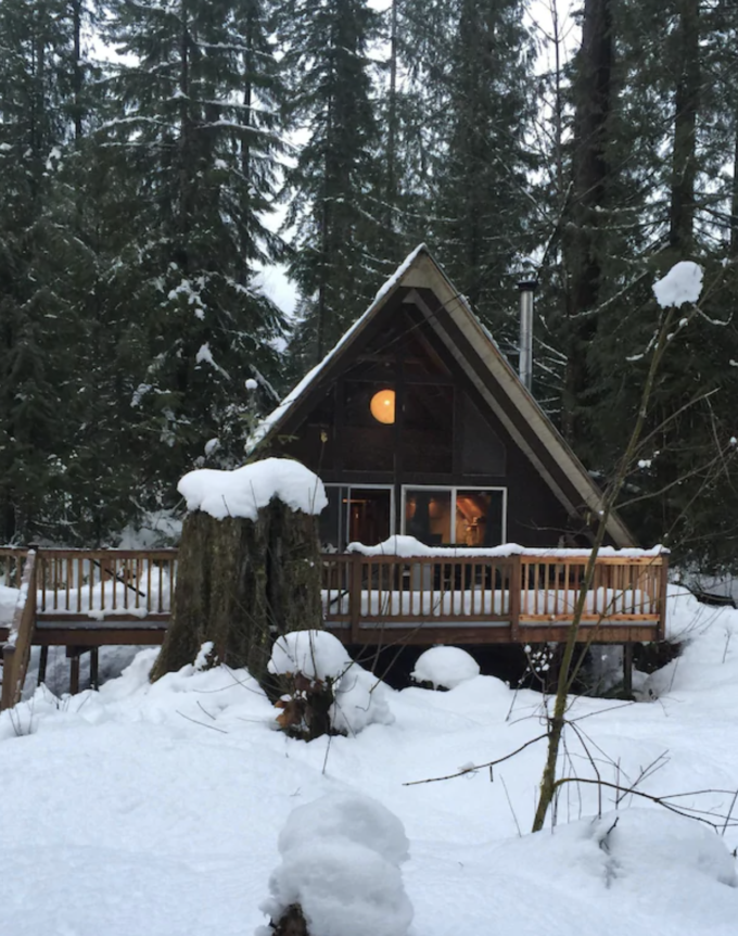 22 Unique Washington Cabins and Treehouses to Rent » Miss Rover