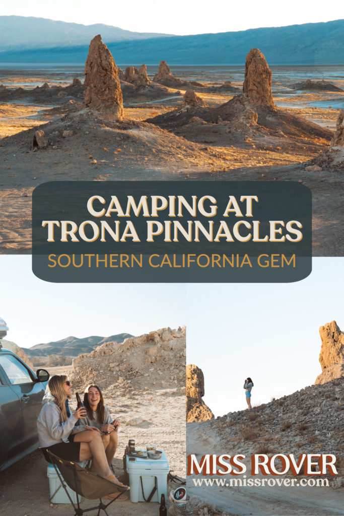 Camping at Trona Pinnacles should definitely be on your list! Free camping, 140 foot spires, and a ridiculous amount of stars.