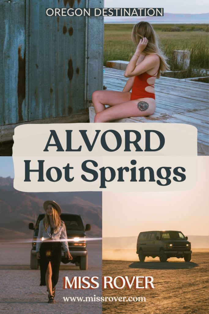 Alvord Hot Springs and Alvord Desert Camping is something you don't want to miss. Vast desert and rustic pools make this a great road trip