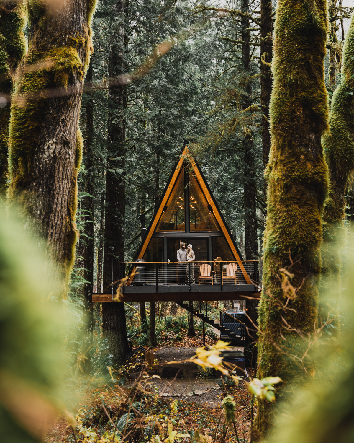 Stay at the New TreeframeUnique A Frame Cabin Rental Washington Miss Rover