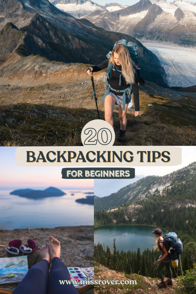 A complete guide to answer all your questions on backpacking! Backpacking Tips for Beginners including permits, gear, hygiene and more!