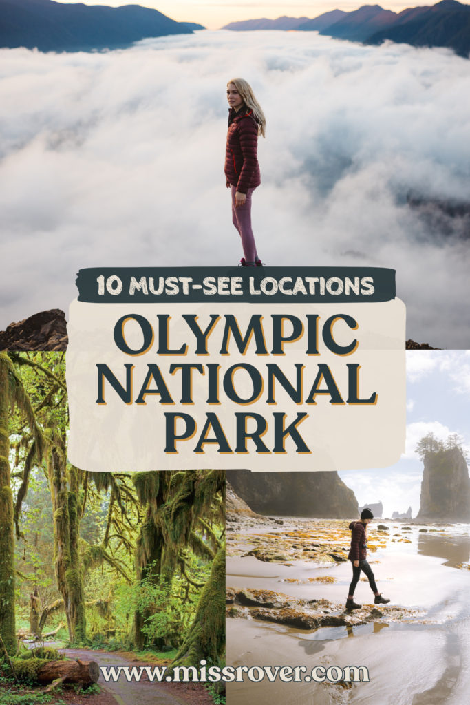 10 Best Things to do in Olympic National Park, including hiking, kayaking, backpacking, rainforest, mountains, the coast and more!