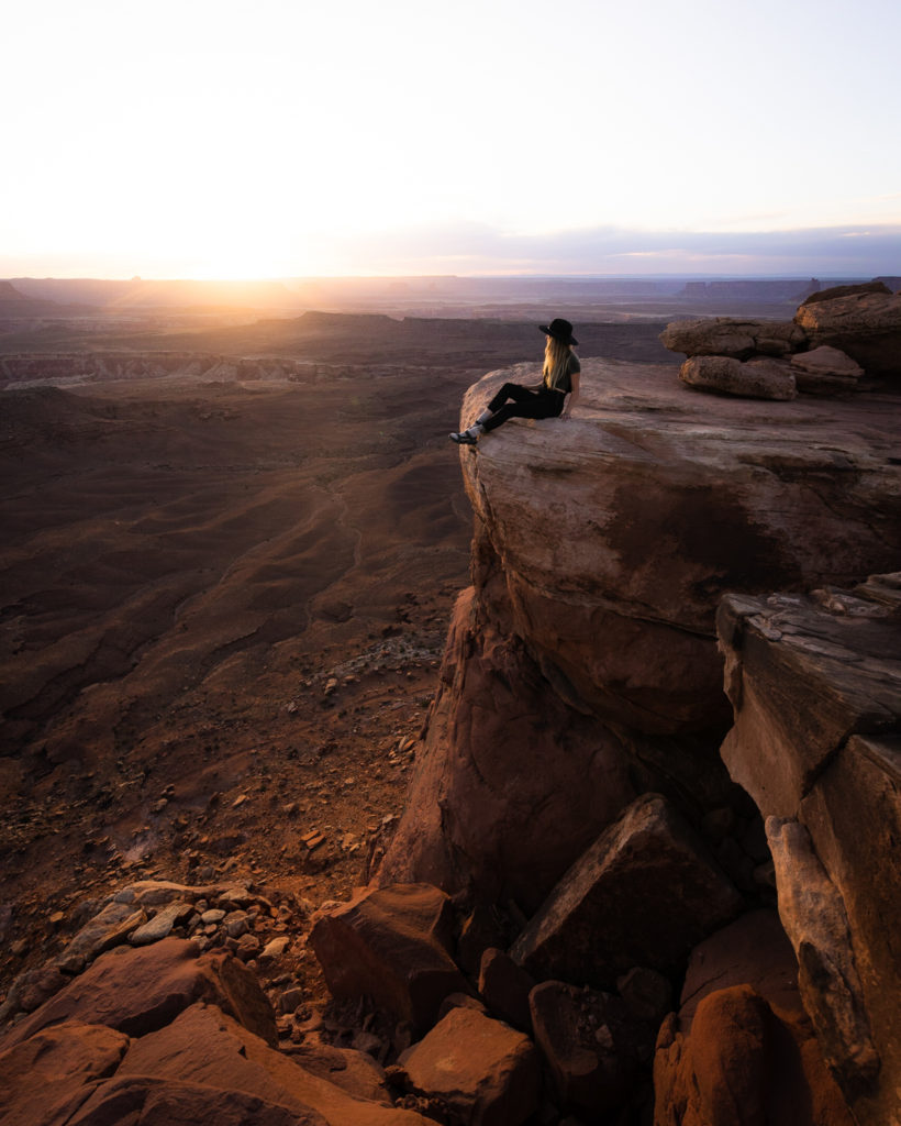 Grand View Point at Canyonlands National Park