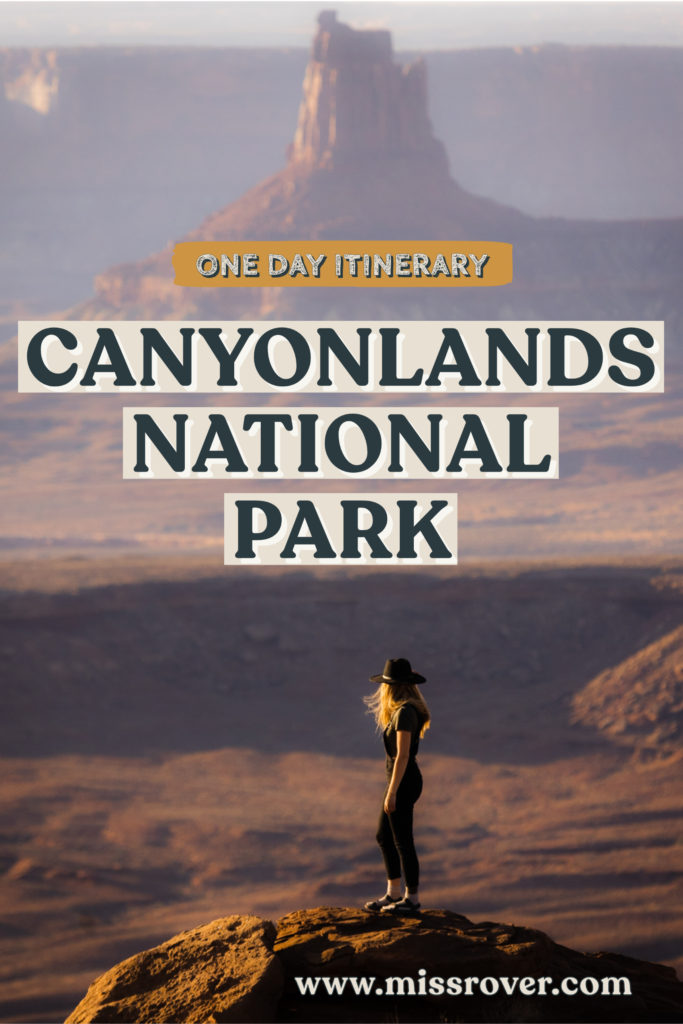 Get the most out of your trip with this One Day in Canyonlands itinerary. I'll show you the best things to do in Canyonlands National Park!