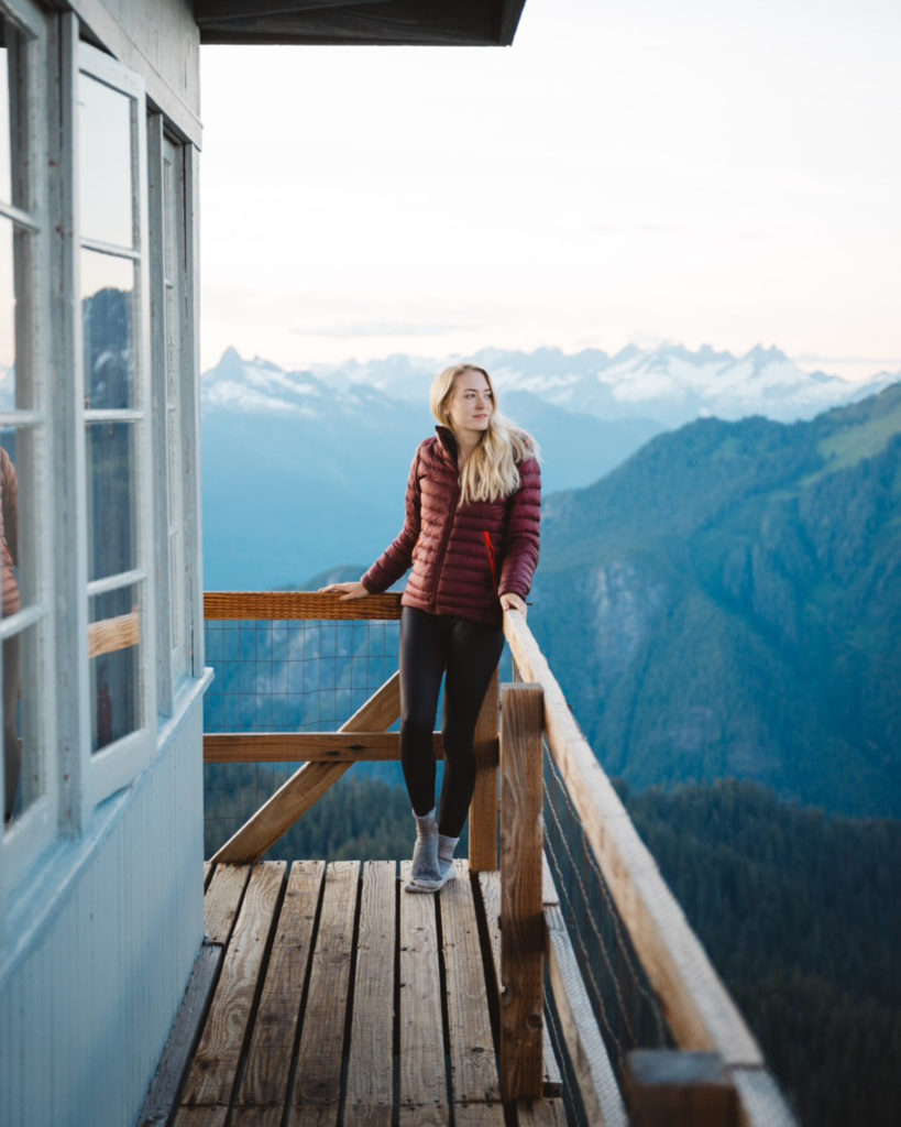 Backcountry Fire Lookout Washington