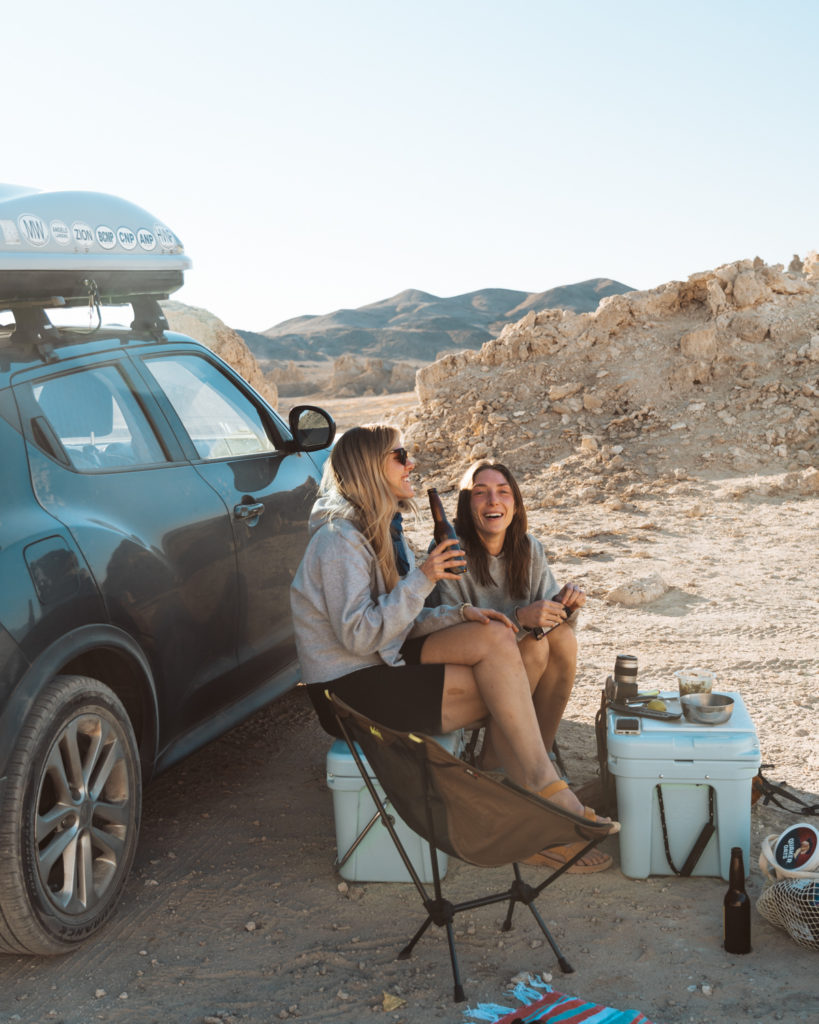 Desert Camping Trona Pinnacles