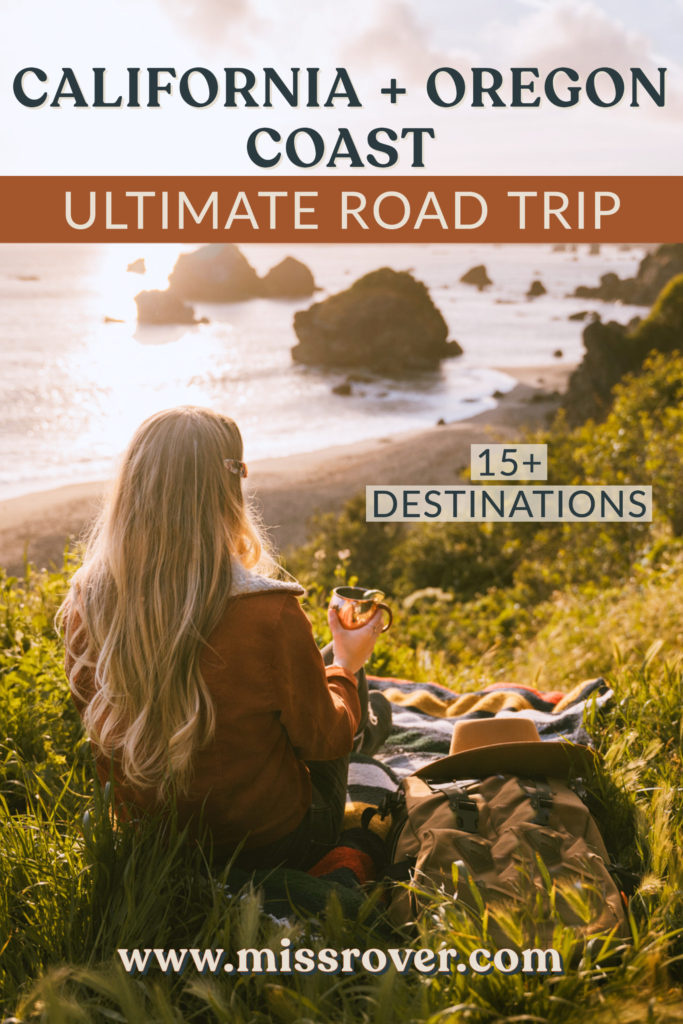 An epic itinerary with the best sights and scenic routes to take you to the best there is to see of a Northern California Oregon Road Trip.