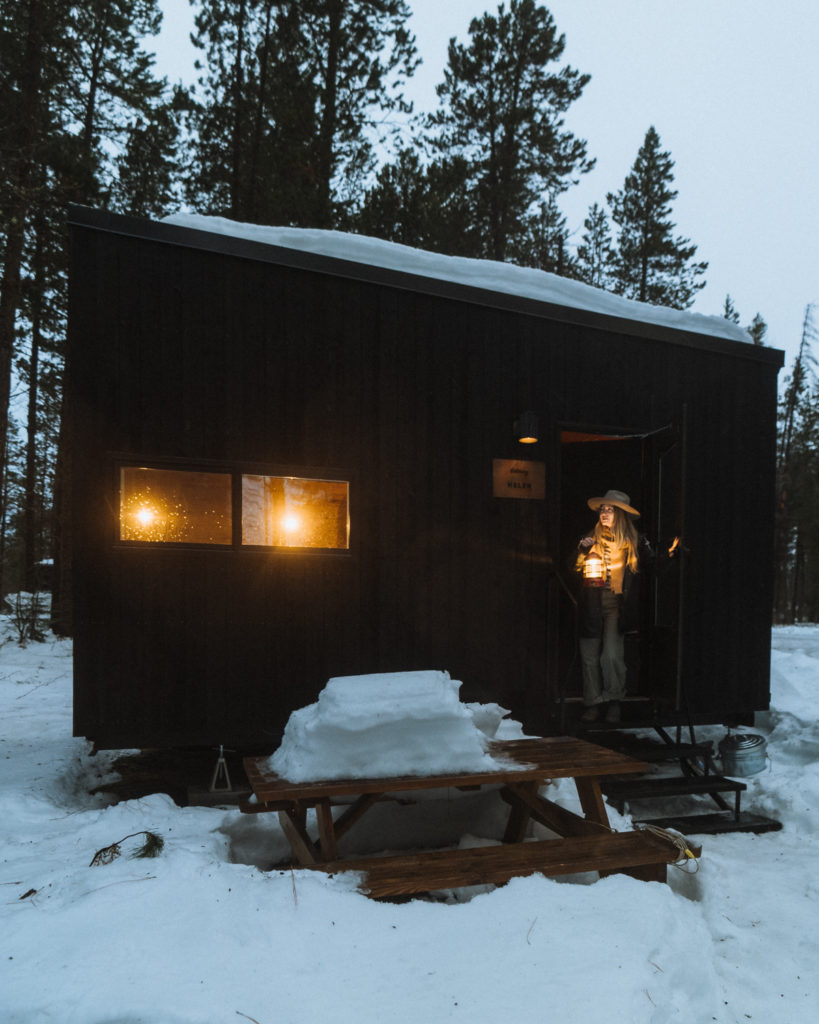 Winter at the Getaway House Washington Cabins