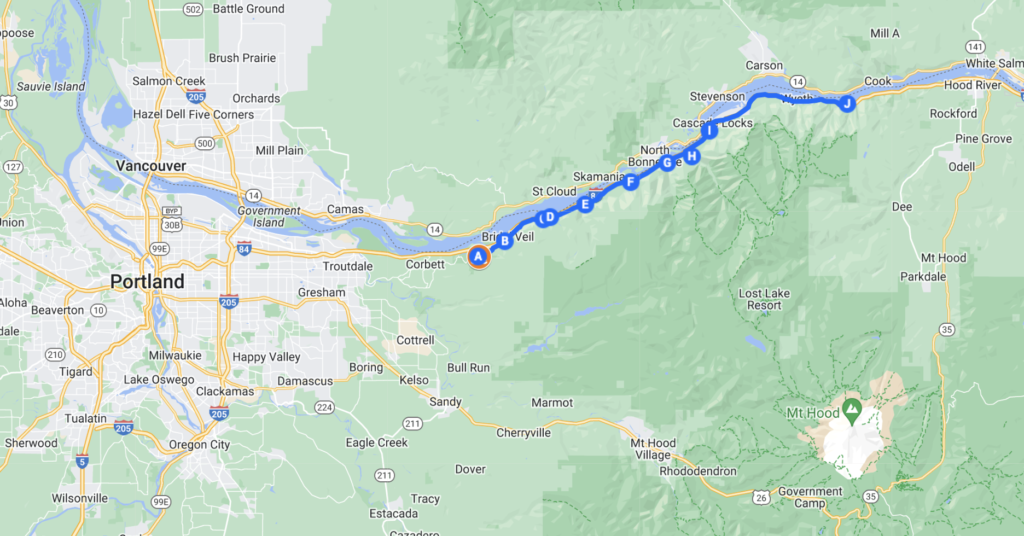 Ultimate Columbia River Gorge Road Trip