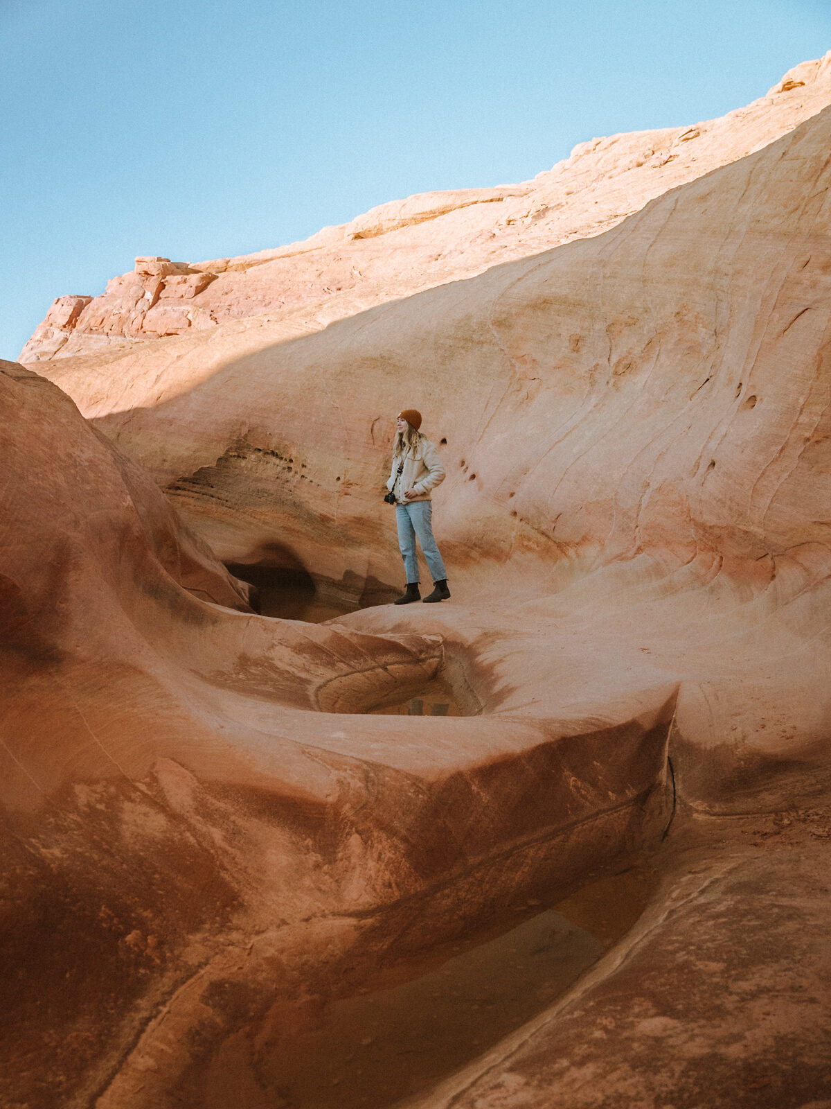 Pastel Pink Canyon in Valley of Fire