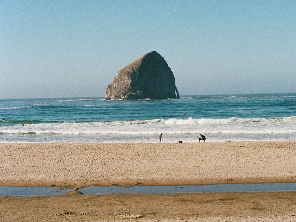 Pacific Beach Coastal destination for road trip along the coast. Norcal Oregon road trip