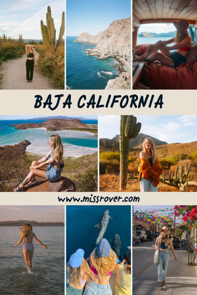 Best places to stop on a Baja California road trip and everything you need to know for driving Baja and van life in Mexico!