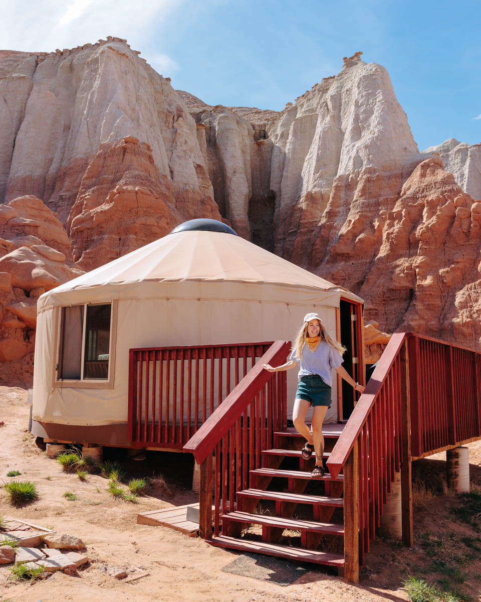 Goblin valley state park yurt hotsell