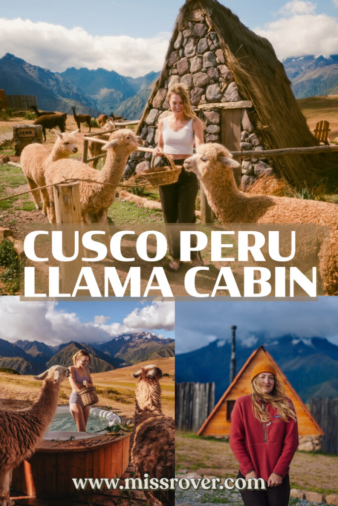This unique Peruvian mountain resort with llama experiences, adventures and more Is the best place to stay in Cusco!