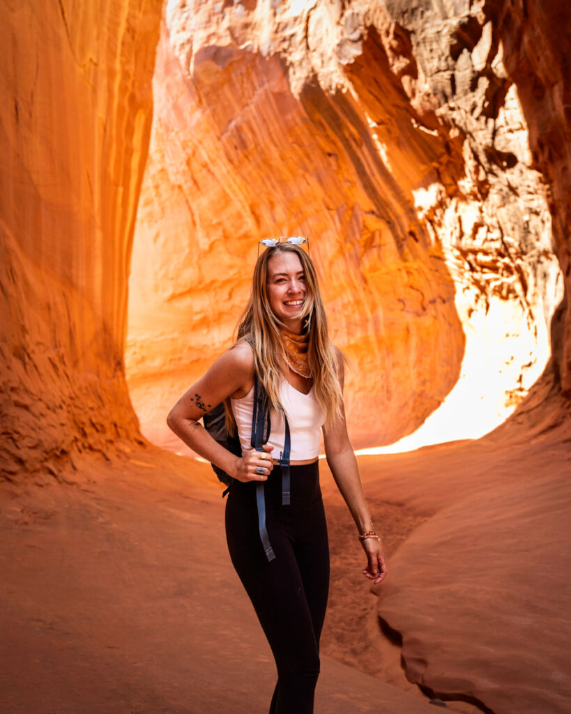 photography tips and lighting in Leprechaun Canyon Utah