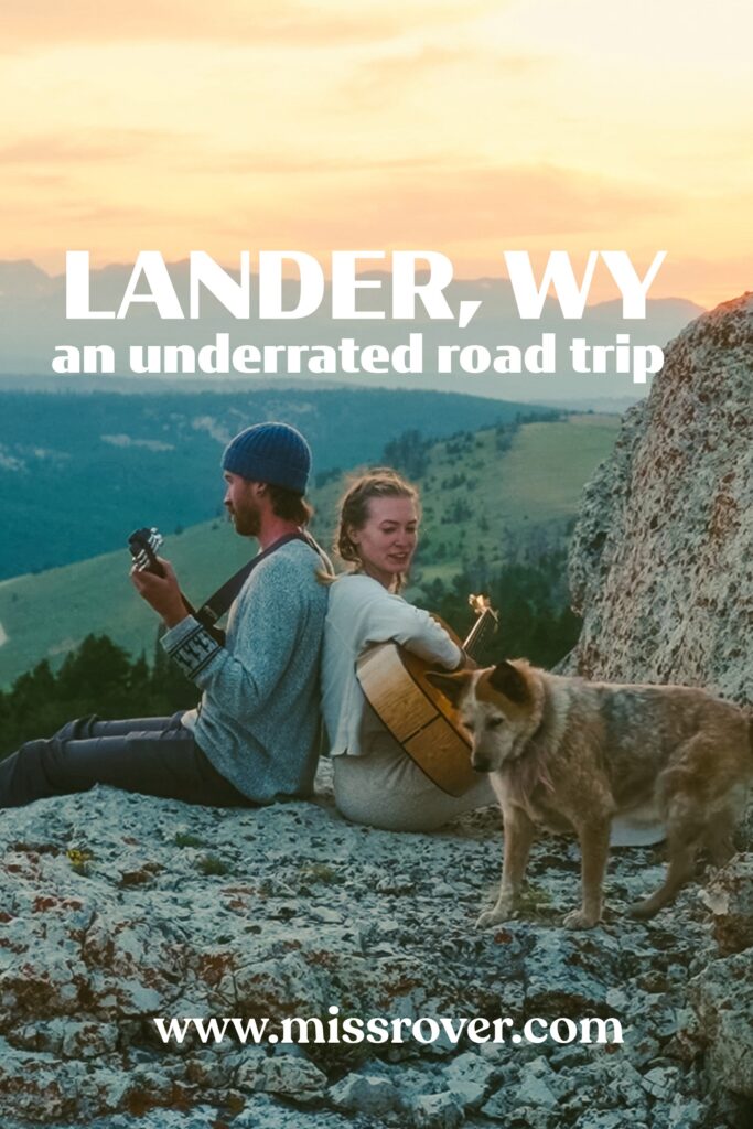 Enjoy the best of the outdoor and town activities in the underrated city of Lander Wyoming. 8 best things to do in Lander Wyoming.