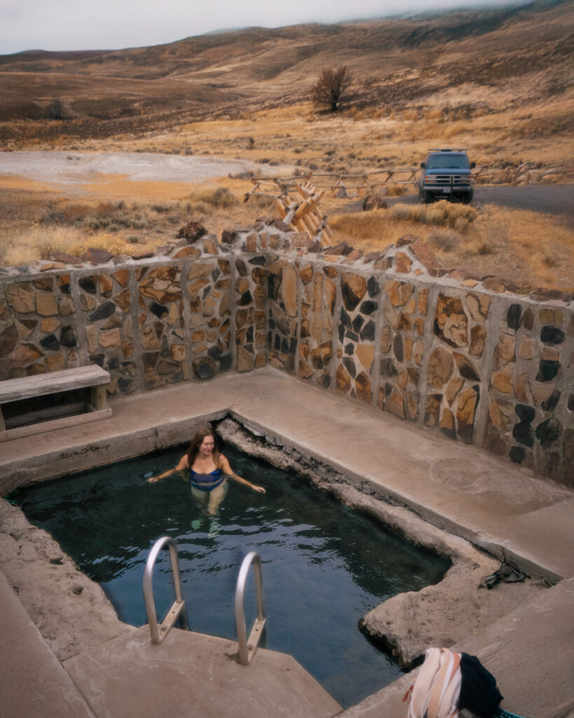 Complete guide on visiting and soaking at the Hart Mountain Hot Springs Campground. This is one of the more remote of the Oregon hot springs