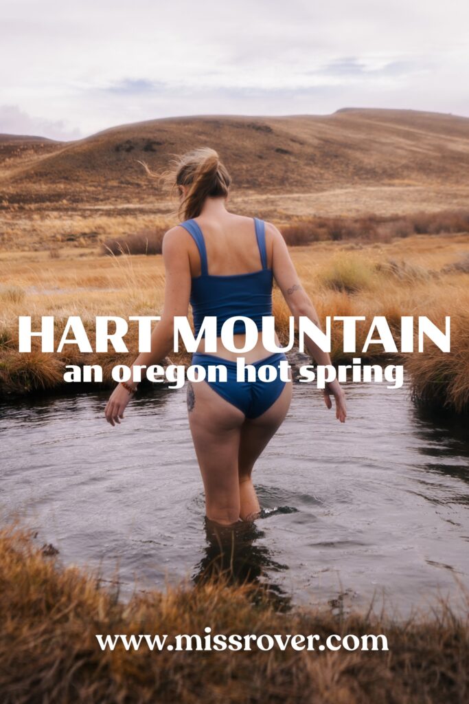 Complete guide on visiting and soaking at the Hart Mountain Hot Springs Campground. This is one of the more remote of the Oregon hot springs