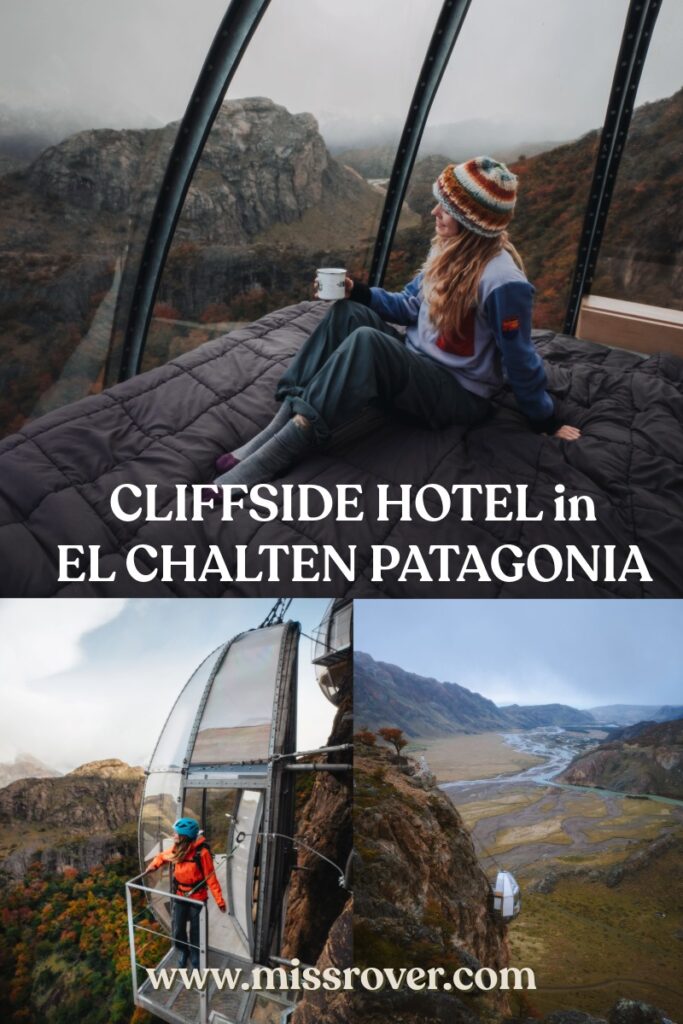 Planning a trip to Patagonia is overwhelming, especially where to stay. There are many unique stays, but none quite like this El Chalten Hotel 