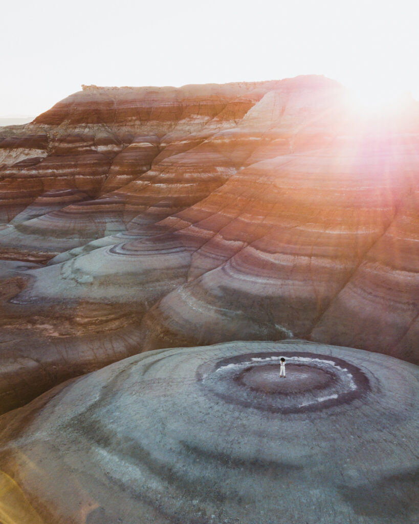 bentonite hills utah road trip