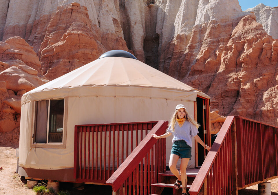 Staying at the Goblin Valley Yurt was a photography dream and a unique way to experience this underrated Utah State Park full of vibrant sandstone formations