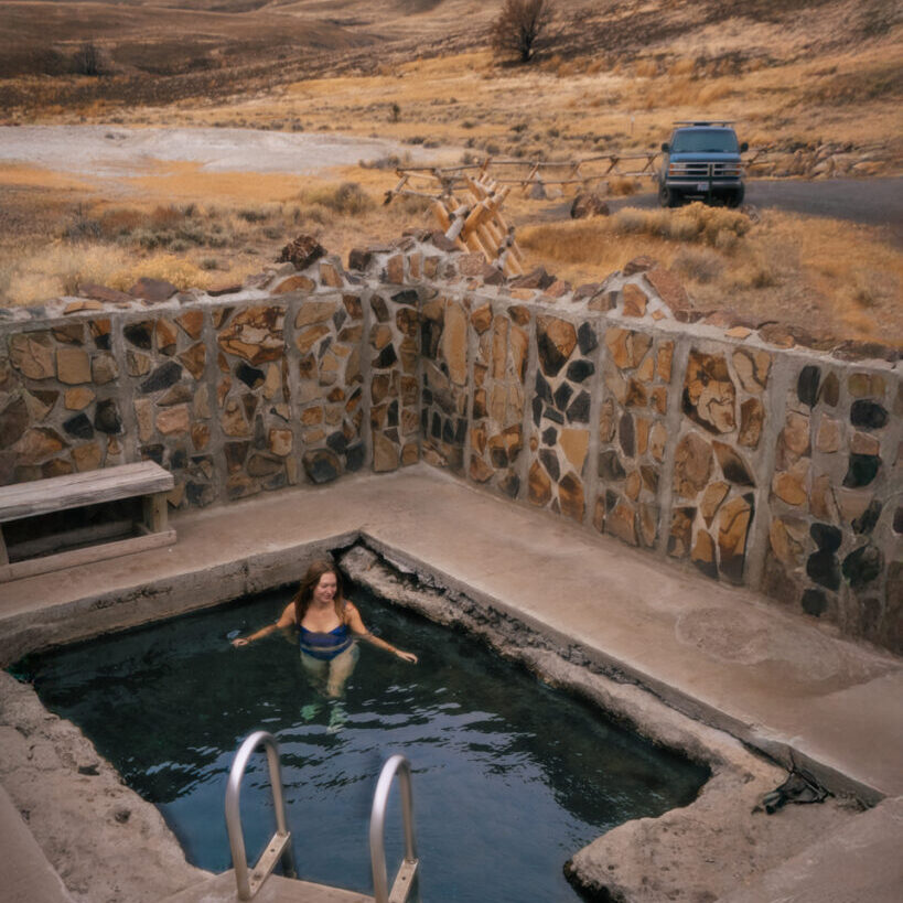 Complete guide on visiting and soaking at the Hart Mountain Hot Springs Campground. This is one of the more remote of the Oregon hot springs